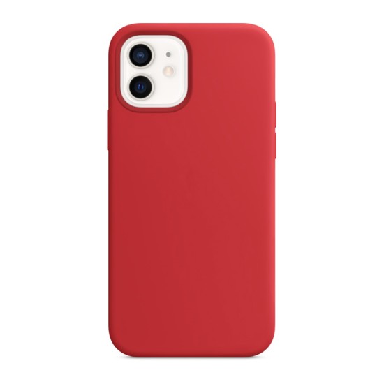 CAPA PARA APPLE IPHONE 12/12 PRO VERMELHO